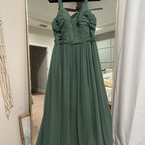 Azazie Evie Eucalyptus